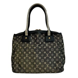 LOUIS VUITTON Sac Marie Kate Tote Handbag Monogram Boston Bag Navy Blue